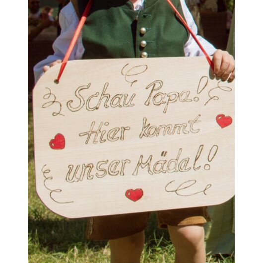 Ich spreche. Ich singe. Ich traue.
